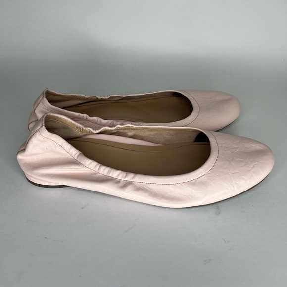 Vionic Alexa Ballet Flats Baby Pink Leather Women Size 41.5 US 9.5 Slip On - Picture 5 of 16